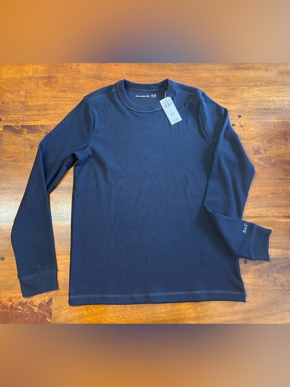 Abercrombie Kids long sleeve ribbed shirt